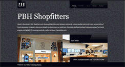 Desktop Screenshot of pbhshopfitters.com